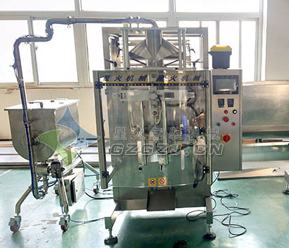 全自動勾縫劑包裝機大圖展示